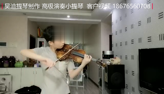 高档演奏级小提琴-客户视频2